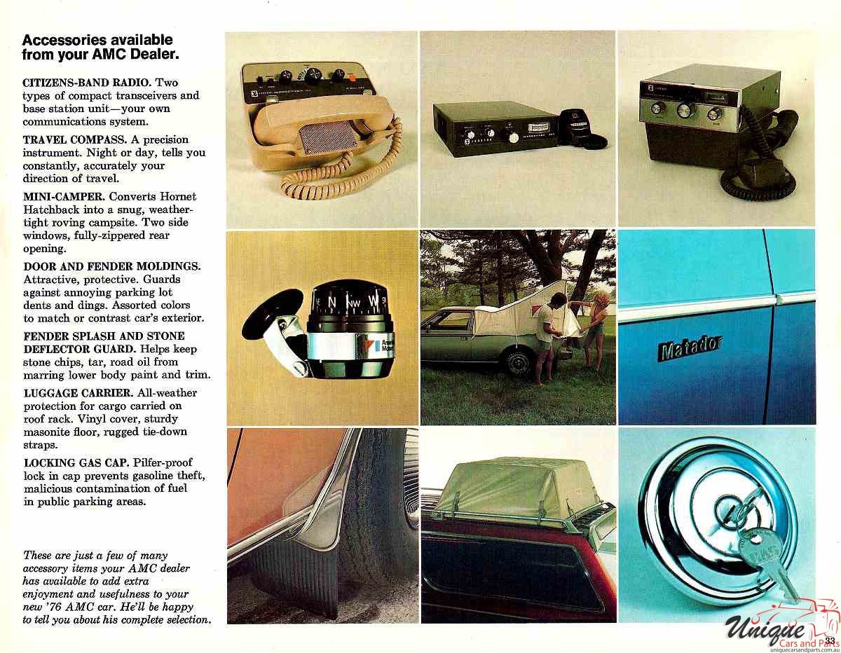 1976 AMC Passenger Cars Brochure Page 19